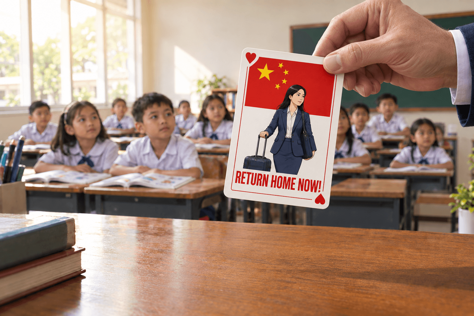 The Philippine Teacher Recall: China Plays the "Safety" Card ... Again